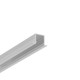 2m aluprofil SMART-IN10 AC2/Z - Ubehandlet aluminium, indbygget, LED skinne