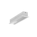 2m aluprofil SMART-IN16 BC3/U4 - Ubehandlet aluminium, indbygget, LED skinne