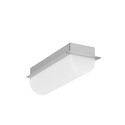 1m aluprofil VARIO30-06 ACDE-9/U9 - Anodiseret, indbygget, LED skinne