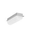 1m aluprofil VARIO30-06 ACDE-9/U9 - Anodiseret, indbygget, LED skinne