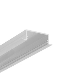LED strip 2m aluprofil VARIO30-06 ACDE-9/U9 - Ubehandlet aluminium, indbygget, LED skinne