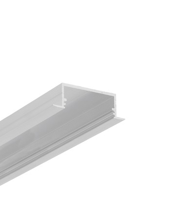 2m aluprofil VARIO30-06 ACDE-9/U9 - Ubehandlet aluminium, indbygget, LED skinne 2m aluprofil VARIO30-06 ACDE-9/U9 - Ubehandlet aluminium, indbygget, LED skinne