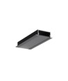 2m aluprofil VARIO30-06 ACDE-9/U9 - Sort anodiseret, indbygget, LED skinne
