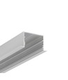 1m aluprofil VARIO30-07 ACDE-9/U9 - Anodiseret, indbygget, LED skinne