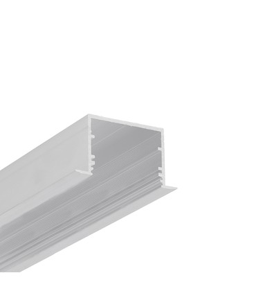 1m aluprofil VARIO30-07 ACDE-9/U9 - Ubehandlet aluminium, indbygget, LED skinne 1m aluprofil VARIO30-07 ACDE-9/U9 - Ubehandlet aluminium, indbygget, LED skinne