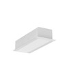 1m aluprofil VARIO30-07 ACDE-9/U9 - Ubehandlet aluminium, indbygget, LED skinne