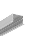 2m aluprofil VARIO30-07 ACDE-9/U9 - Anodiseret, indbygget, LED skinne