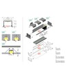 2m aluprofil VARIO30-07 ACDE-9/U9 - Ubehandlet aluminium, indbygget, LED skinne