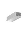 2m aluprofil VARIO30-07 ACDE-9/U9 - Anodiseret, indbygget, LED skinne