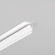 1m aluprofil CABI12 E - Hvid lakeret, hjørne, LED skinne