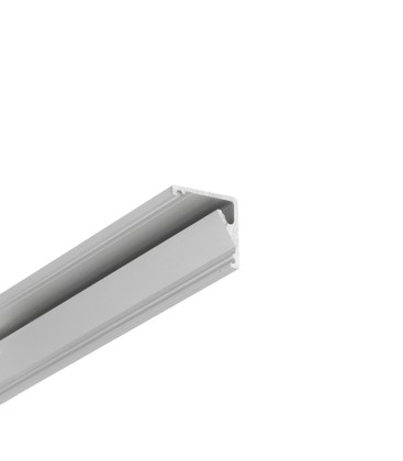 2m aluprofil CABI12 E - Anodiseret, hjørne, LED skinne 2m aluprofil CABI12 E - Anodiseret, hjørne, LED skinne