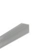 1m aluprofil CABI12 DUO E - Anodiseret, hjørne, LED skinne