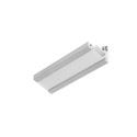 1m aluprofil CORNER10 BC/UX - Ubehandlet aluminium, hjørne, LED skinne