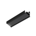 1m aluprofil CORNER10.V2 A1C/U1 - Sort anodiseret, hjørne, LED skinne