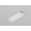 2m aluprofil CORNER10.V2 A1C/U1 - Hvid lakeret, hjørne, LED skinne