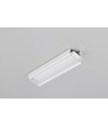 2m aluprofil CORNER10.V2 A1C/U1 - Hvid lakeret, hjørne, LED skinne