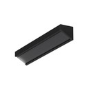 1m aluprofil CORNER10.V2 A1C/U1 - Sort anodiseret, hjørne, LED skinne