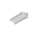 1m aluprofil CORNER14 EE7F/TY - Ubehandlet aluminium, hjørne, LED skinne