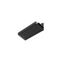 2m aluprofil CORNER16.V2 AC-6/TY - Sort anodiseret, hjørne, LED skinne