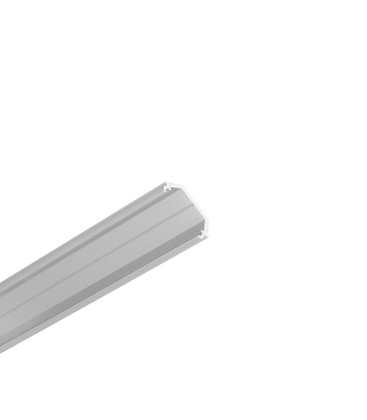 1m aluprofil QUARTER10 BD/U6 - Anodiseret, hjørne, LED skinne