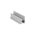 1m aluprofil FRAME14 BC/Q - Anodiseret, indspartling, LED skinne