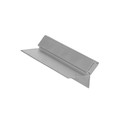 1m aluprofil GLOW12 DOWN A1C - Ubehandlet aluminium, indspartling, LED skinne
