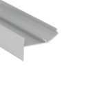 2m aluprofil GLOW12 UP A1C - Anodiseret, indspartling, LED skinne