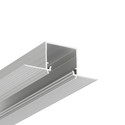 2m aluprofil LINEA-IN20 TRIMLESS EE7F - Anodiseret, indspartling, LED skinne