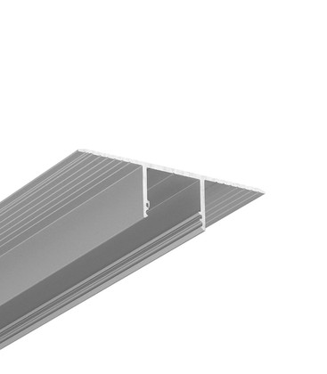 2m aluprofil PLANE14 IN BC3 - Anodiseret, indspartling, LED skinne
