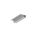 2m aluprofil PLANE14 SIDE BC3 - Anodiseret, indspartling, LED skinne