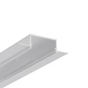 1m aluprofil VARIO30-04 ACDE-9 - Ubehandlet aluminium, indspartling, LED skinne