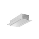 1m aluprofil VARIO30-05 ACDE-9 - Ubehandlet aluminium, indspartling, LED skinne