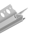 2m aluprofil UNI-TILE12 270DEG C PLUS - Anodiseret, fliseprofil, LED skinne
