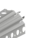 2m aluprofil UNI-TILE12 90DEG C PLUS - Anodiseret, fliseprofil, LED skinne