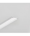 1m aluprofil ARC12 CD/U5 - Hvid lakeret