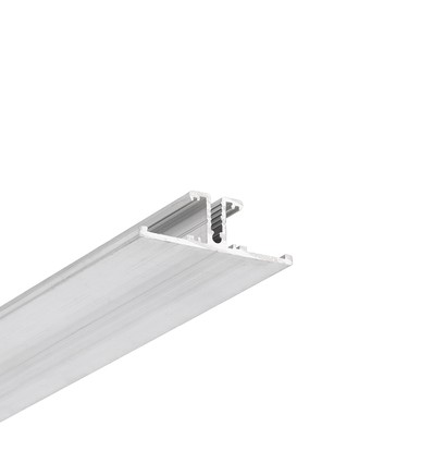 2m aluprofil BACK10 A/UX - Ubehandlet aluminium