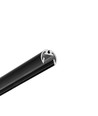 2m aluprofil PEN12 CJ - Sort lakeret