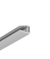 2m aluprofil MIKRO10 + 2m monteringsprofil MIKRO10 - Anodiseret