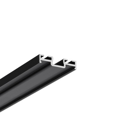 2m tilbehørsprofil COMBO30-03 C4/Q9 - Sort anodiseret