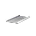 1m monteringsprofil C10 - Ubehandlet aluminium