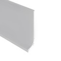 1m afslutningsprofil BASE - Ubehandlet aluminium