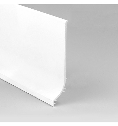 1m afslutningsprofil BASE - Hvid lakeret