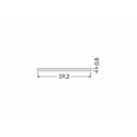 1m cover E SLIDE - Klart