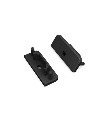 Endestykke SURFACE14 GEN2 - Med hul, sort