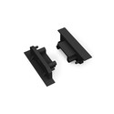Endestykke GROOVE14 GEN2 SQ - Med hul, sort
