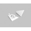 Endestykke CORNER10 GEN2 - Hvid