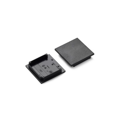 1 stk. Endestykke VARIO30-08C - Sort