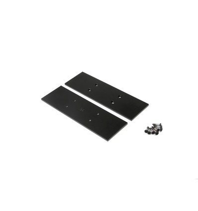 1 stk. Endestykke VARIO30-34 - Metal, sort