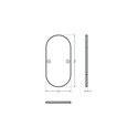 Endestykke NAMI23-D9 - Metal, rustfrit stål