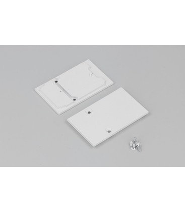 Endestykke COMBO30-01A - Metal, hvid Endestykke COMBO30-01A - Metal, hvid